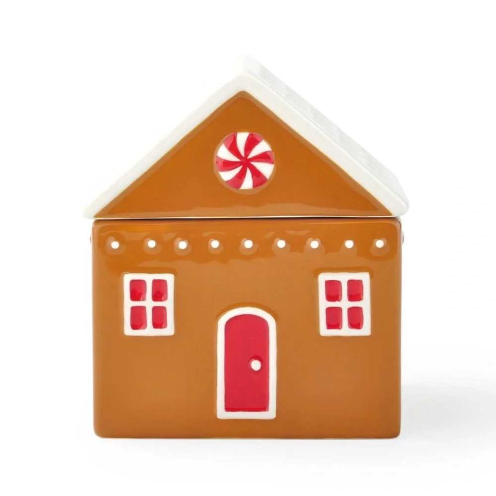 Target 🎯 Novelty Ceramic Cookie Container Gingerbread House